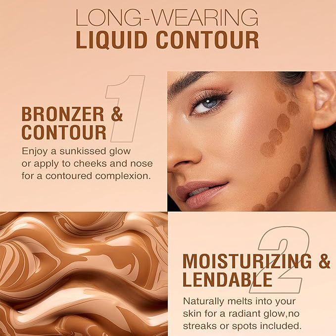 Flawless Liquid Coverage Foundation Long-Lasting Makeup Base Moisturizing Non-greasy Poreless Liquid Concealer Foundation For All Skin, Easy To Push Away, Matte Finish, Balanced Skin Color(01#)