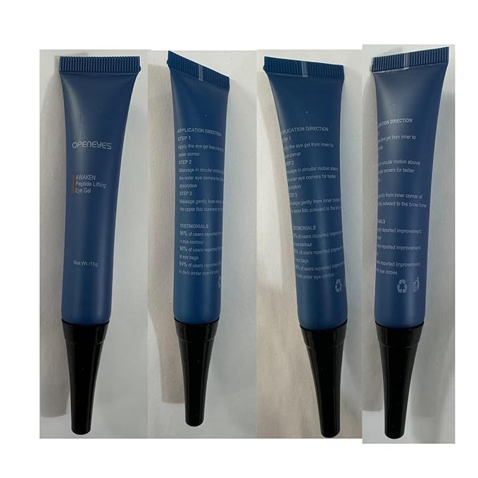 Open eyes awaken peptide lifting eye gel,peptide eye lifting gel,Reduces Dark Circles, Dark circles Hydrating firming Eye cream (2PCS)
