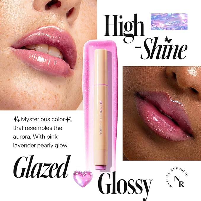 Nature Republic HONEY MELTING LIP 13-14 GLITTER (AURORA GLITTER)