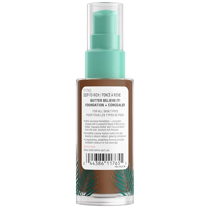Physicians Formula Butter Believe It! Foundation + Concealer Deep-to-Rich