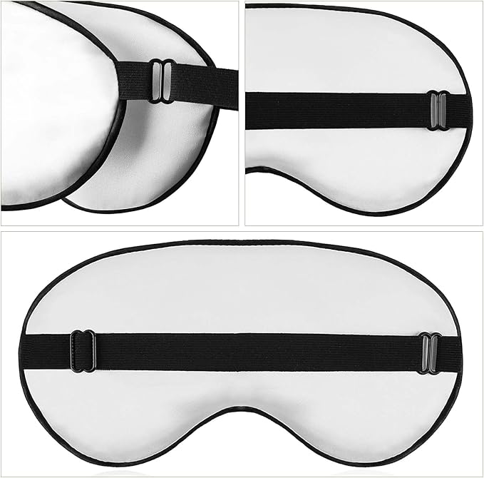 Customize Eye Mask Personalized Sleep Mask Upload Your Image Text Logo Custom Eye Cover with Adjustable Strap for Men Women Friends Brothers and Sisters, Purple, 8.1"x4.1"