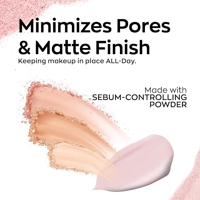 Elizabeth Mott Thank Me Later Face Primer - Mattifying Makeup Base Primer for Shine and Oil Control - Pore Minimizer, Hides Wrinkles and Fine Lines – Long-lasting Power Grip Formula, 30 g