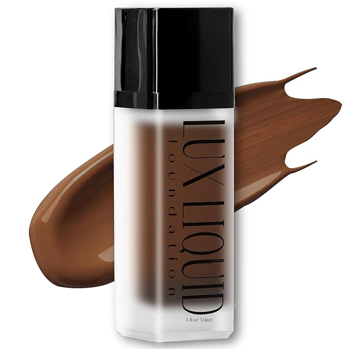 Organic Aloe-Based LUX Liquid Foundation, Natural Vegan Gluten-Free Made in USA, Kona