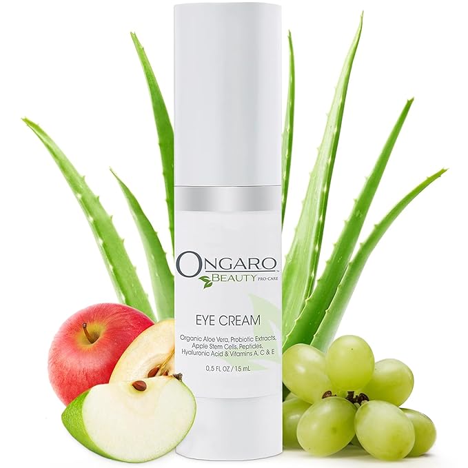 Eye Wrinkle Cream for Women - Organic Anti-Aging Dark Circles Under Eye Treatment - Under Eye Cream for Puffiness and Bags Under Eyes, Crow's Feet- Hyaluronic Acid, Vitamins A, C & E