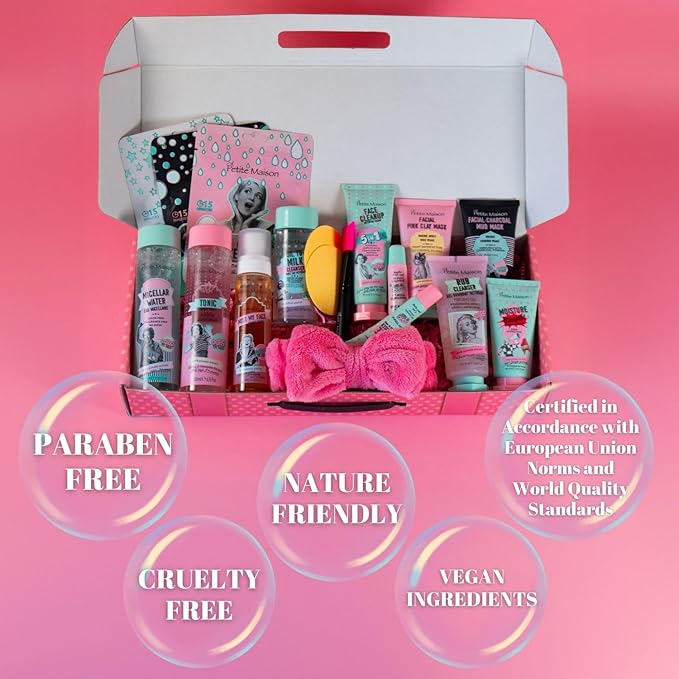 Gift Box for Women - Care Package Gifts for Women - Unique Gifts for Women, Mom, Her, Sister, Aunt, Friends - Birthday Gifts for Women Gift Basket Spa Skin Care Sets for Christmas Birthday Wedding