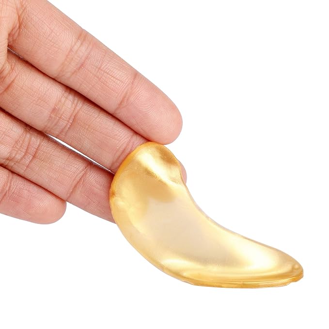 Under Eye Patches(30 Pairs), 24K Gold Collagen Under Eye Masks For Dark Circles and Puffiness, Moisturizing & Hydrating Eye Patches For Puffy Eyes, Reduce Under Eye Bags, Anti-Aging Eye Care Treatment