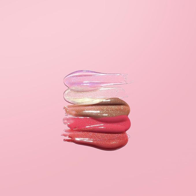 Keep In Touch Jelly Plumper Tint: Tea & Twinkle | Non-Sticky, Long-Lasting Lip Gloss | Vegan and Cruelty-Free Korean Lip Tint (Paradise Pink)