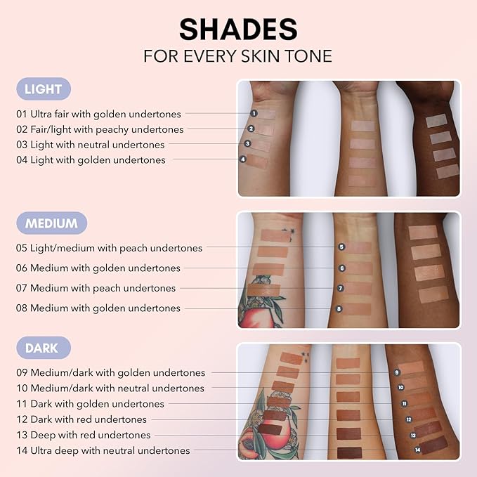 Clover Skin Is In Serum Foundation | Hydrating Face Serum, Lightweight Foundation, Cruelty-Free & Vegan | With Squalane And Sunflower Seed Wax | 30 ml - Shade 08 (Medium)
