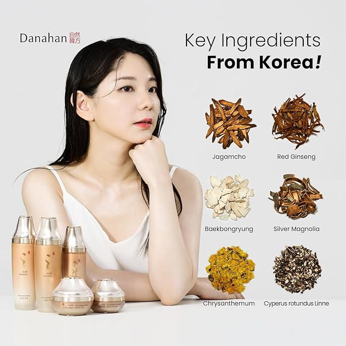 Bon Yeon Jin Skin Care 4pcs Special Set | Anti-Wrinkle, Moisturizing, Hydrating, Soothing, Korean Skin Care, Korean Skin Care Set