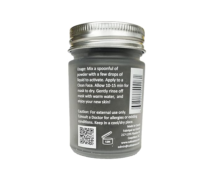 100% Natural Acne Prone Skin Clay Mask 60g All Clay & No Water