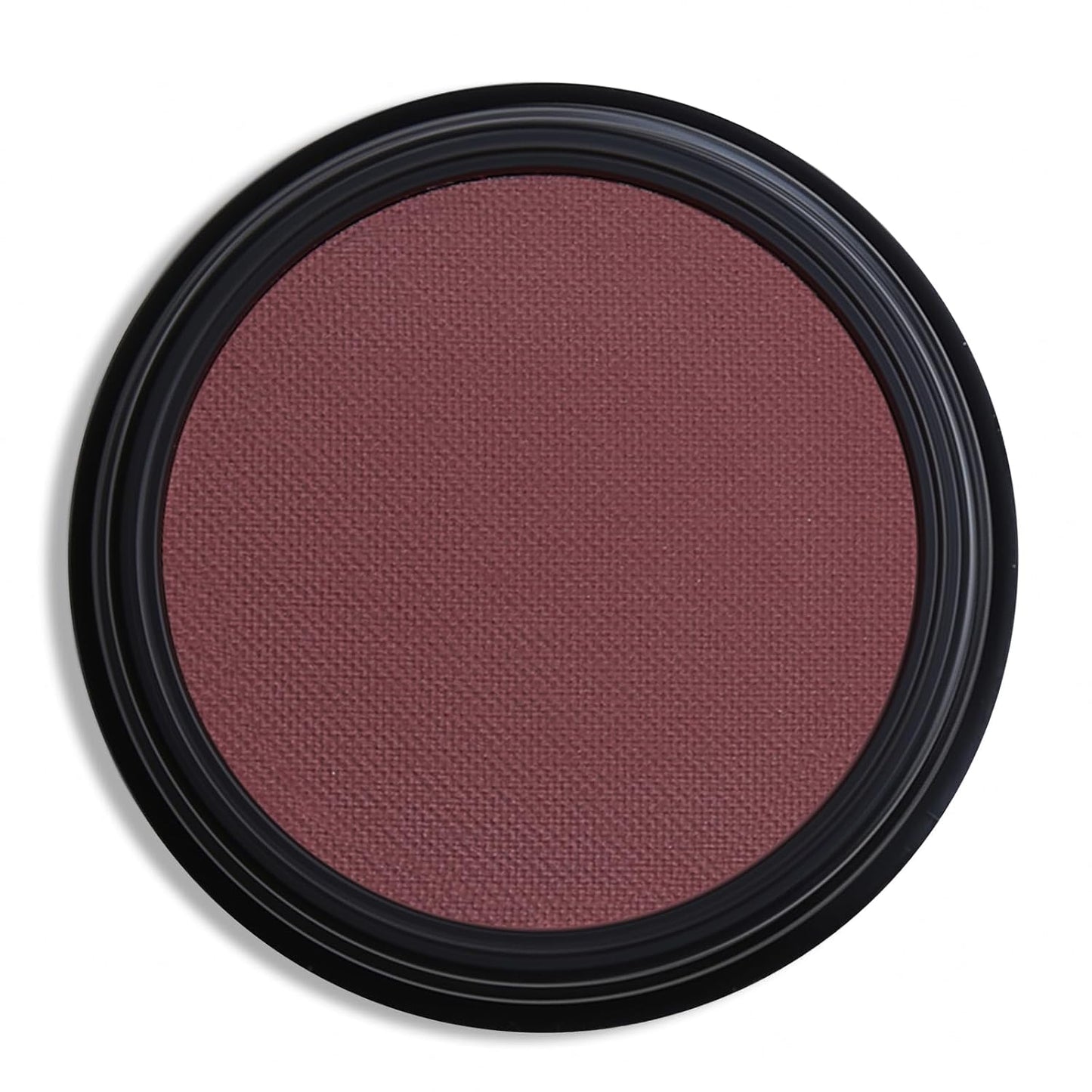 Single Eggplant Purple Eyeshadow, Pressed Powder Matte Eye-Shadow Palette Make-up, Blendable Long Lasting High Pigment Purple Eye-Makeup Halloween Paint & Face Body Paint
