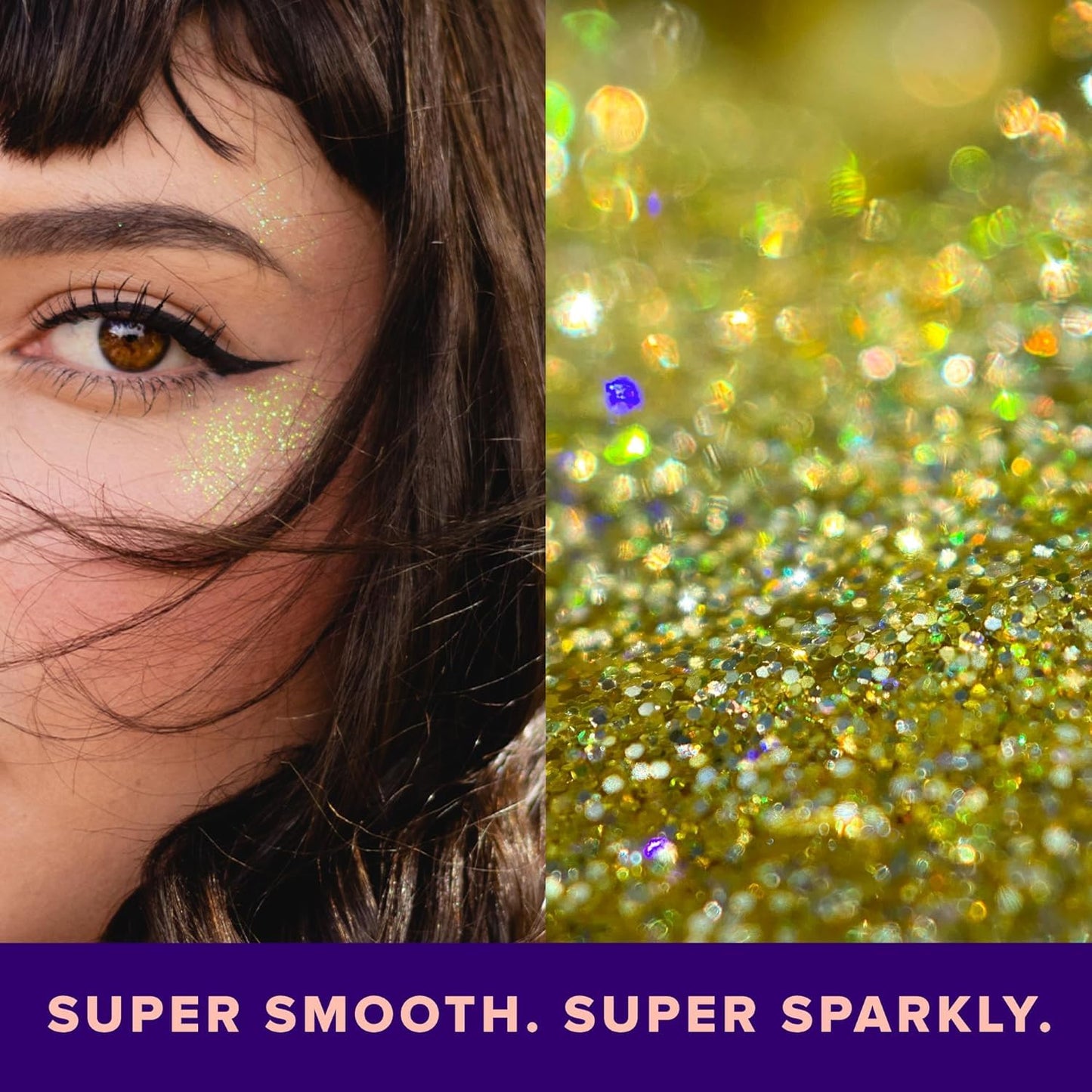 UNICORN SNOT Holographic Face Glitter & Body Glitter Gel: Glitter Makeup, Festival Rave and Anime Cosplay, Halloween Costume Makeup - Vegan & Cruelty Free, 1.7 oz 3-Pack (Flamingo/UV/Bling)
