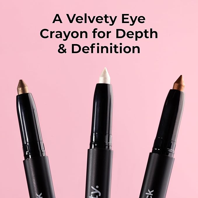 MCoBeauty Eyeshadow Stick, Shimmer, Pearl, Highly Pigmented, Built-in Sharpener, Vegan, Cruelty Free Cosmetics