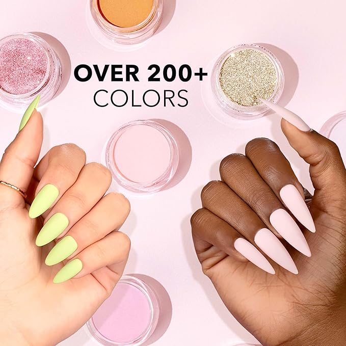 Kiara Sky Long Lasting Nail Dip Powder Pink Tones 1 oz, Milan