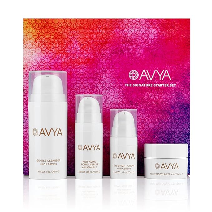 Discovery Starter Set | Anti-Aging | Gentle Cleanser (15ml) + Anti-Aging Power Serum (10ml) + Eye Bright Cream (5ml) + Night Moisturizer (10ml)