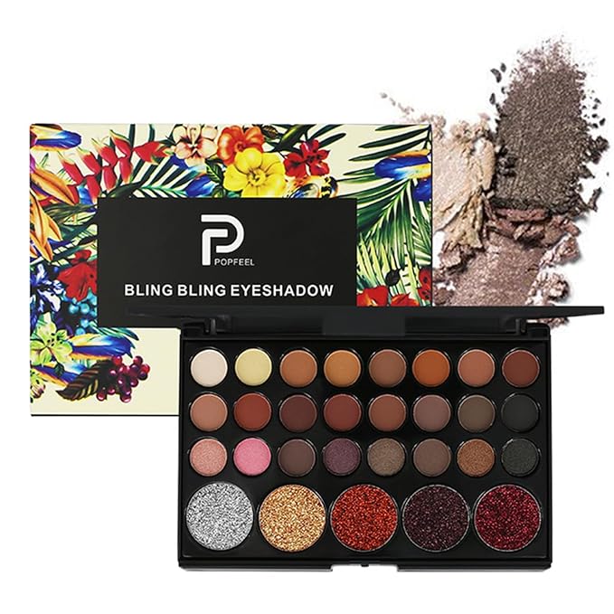 All in One Makeup Kit for Women Full Kit, Kit de Maquillaje para Mujer Included Shimmer 29 Colors Eyeshadow Palette, Brushes, Mascara, Eyeliner, Lipstick Palette, Contour Stick