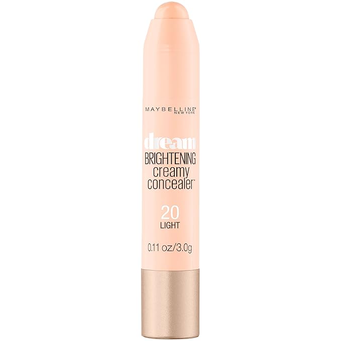 Maybelline New York Dream Brightening Creamy Concealer, Light, 0.11 oz.