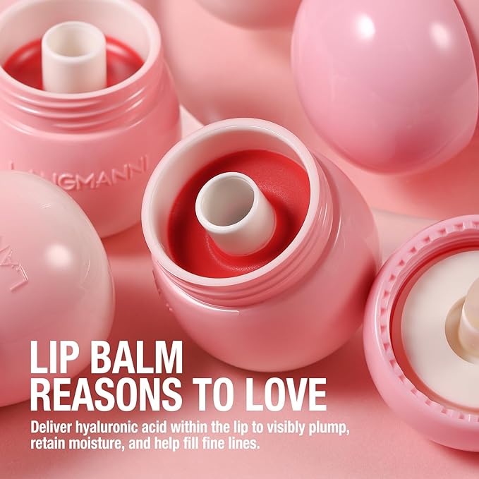 Glow Lip Balm Long-Lasting Moisturizing Lip Gloss, Plumping Lip Oil, Tinted Lip Balm Nourishing Lip Care For Dry Lips, Moisture Lip Repair Hydrating Lip Sleeping Mask Not Sticky Lip Stain(3# Rose Red)