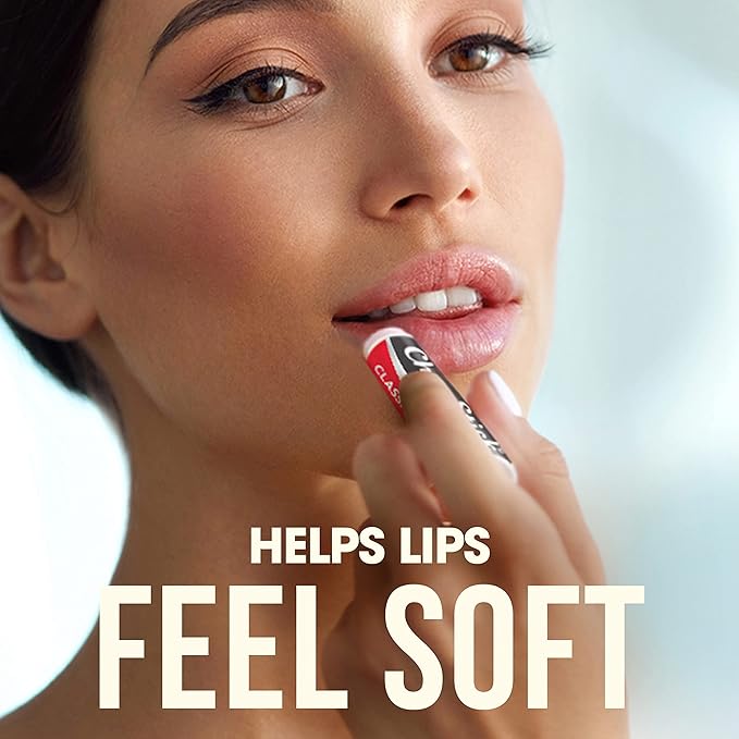 ChapStick Classic Strawberry Lip Balm Tube, Lip Care and Lip Moisturizer - 0.15 Oz