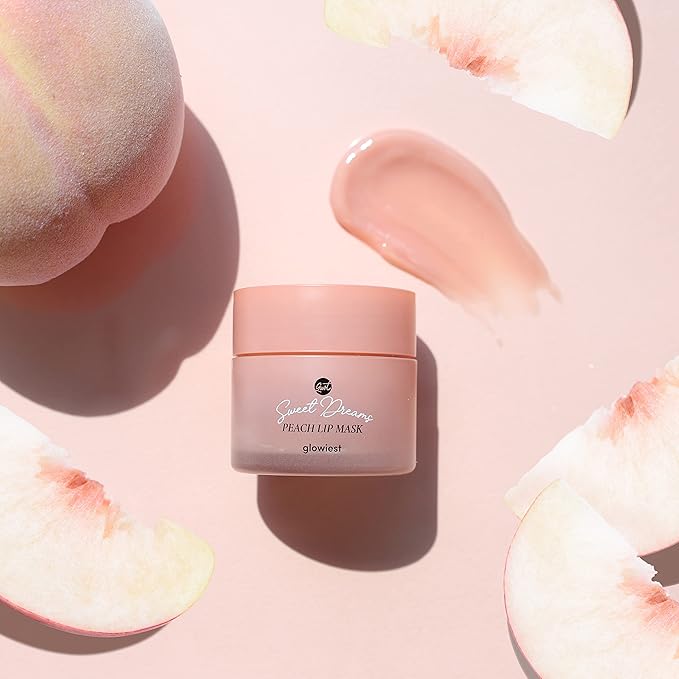 Sweet Dreams Lip Mask: Nourishing, Plumping and Hydrating Lip Sleeping Mask | Hyaluronic Acids+Vitamin C+Shea Butter+Antioxidants | Peach