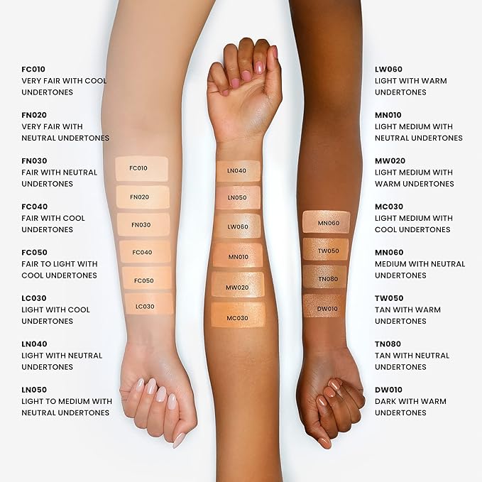 JOAH Crystal Glow Peptide-Infused Foundation, 2-in-1 Multitasking Korean Makeup with Blurring Face Primer, Luminizer, Hydration & Skin Defense for a Flawless Finish, 1.01 Oz, Light Medium Neutral