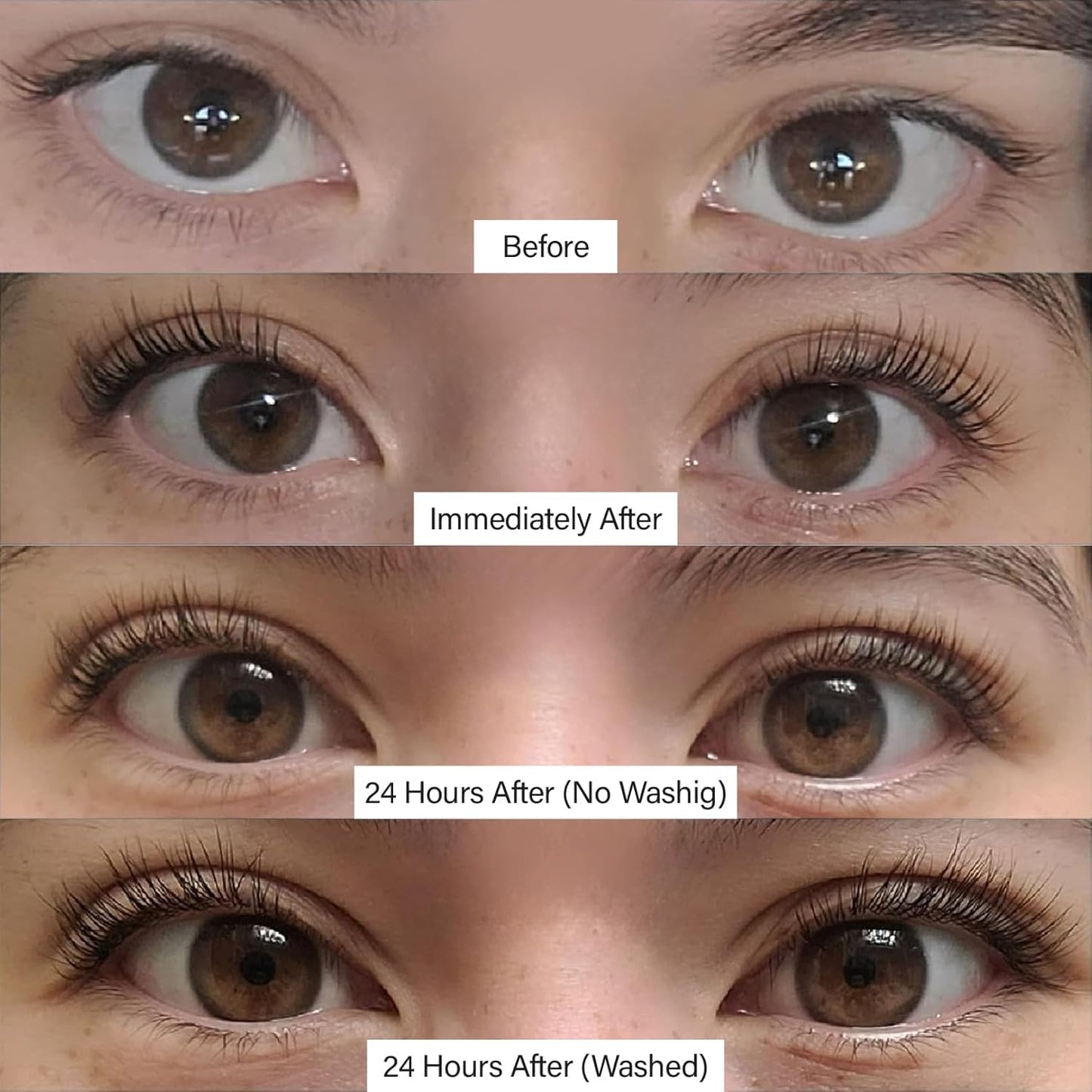 LIVIA Korean Lash Lift and Black Color Kit- DIY Curled and Darker Lashes for 8 Weeks- Gentle Improved Formula- Nourishes Lashes and Support Lash Growth