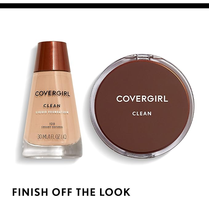 COVERGIRL Clean Makeup Foundation Tawny 165, 1 oz (packaging may vary)