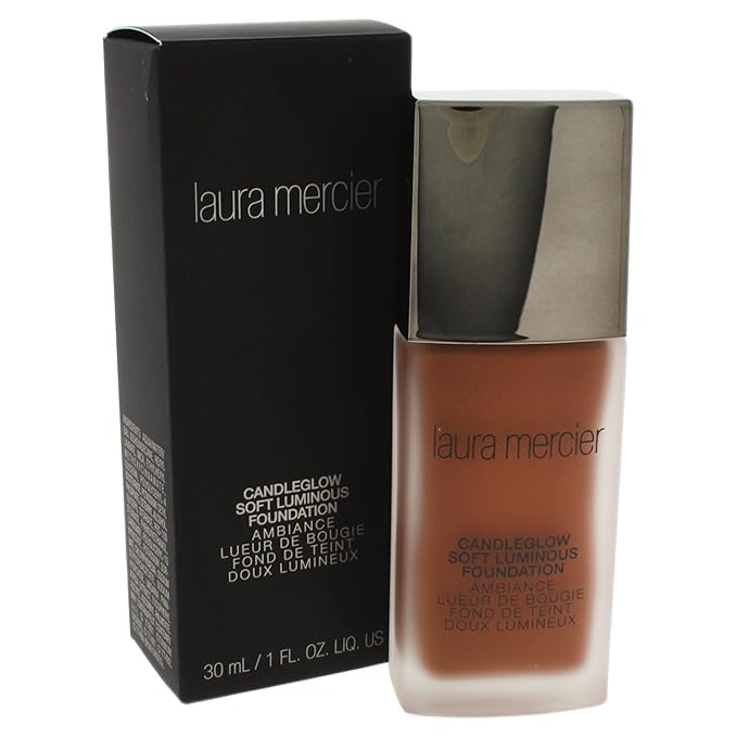 Laura Mercier Candleglow Soft Luminous Foundation for Women, Chestnut, 1 Ounce