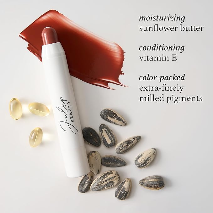 Julep It's Balm: Tinted Lip Balm + Buildable Lip Color - Brown Sugar - Natural Gloss Finish - Hydrating Vitamin E Core - Vegan