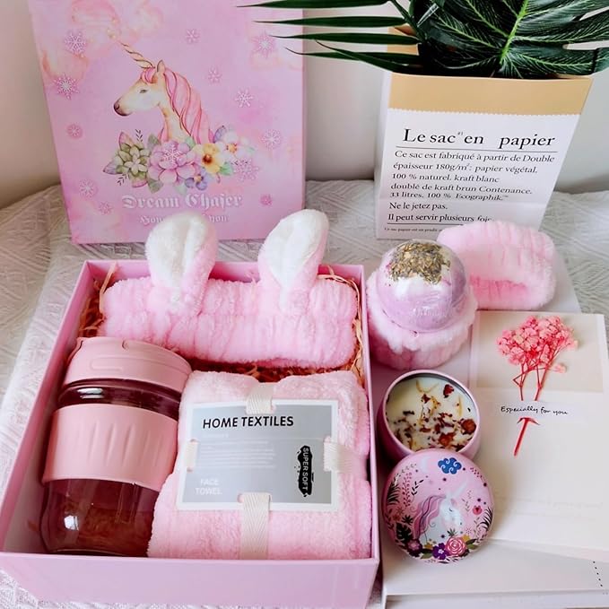 8PCS Pink