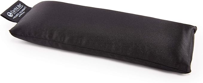 EARTHLITE Holistic Alchemy Aromatherapy Eye Pillow - 100% Silk Cover, Natural Herbs & Flax Seeds, Weighted, Cooling & Soothing