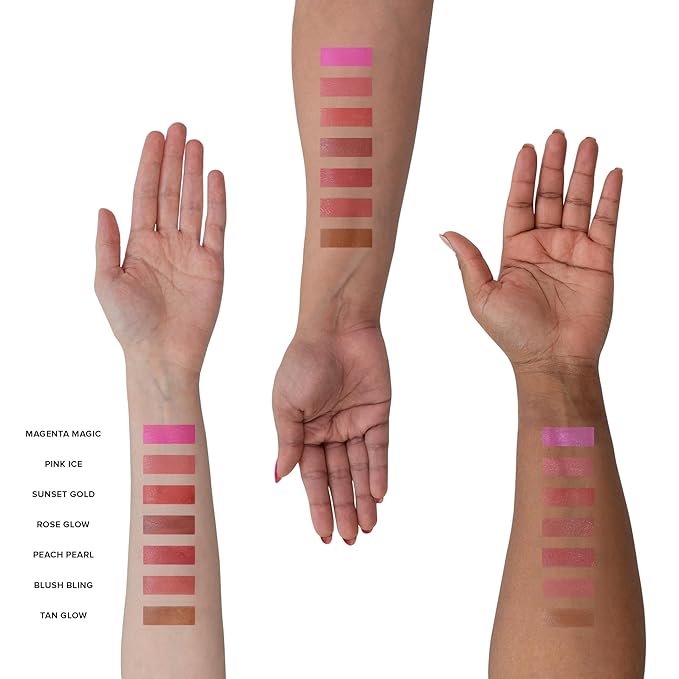 Nudies Matte + Glow Core All Over Face Blush Color - Tan Glow