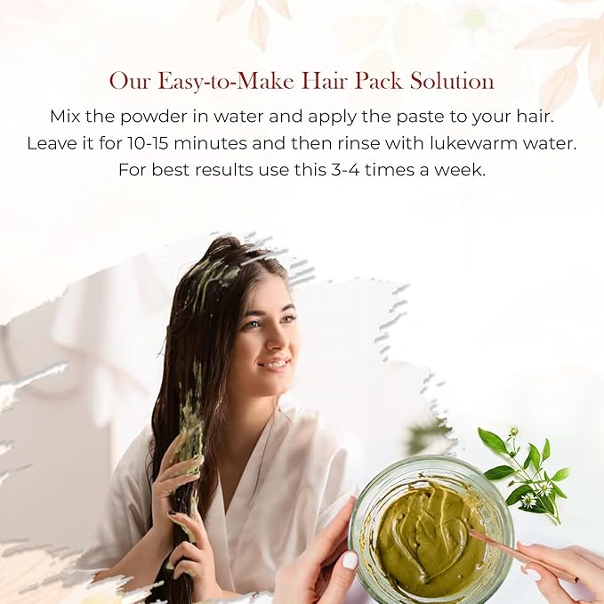 100% Natural Bhringraj Powder | (100 gms) False Daisy Powder Herbal Supplement | Eclipta Alba for Hair Growth Supplements | Karisalankanni Ayurvedic Support for Healthy Hair | Herbal Hair Mix