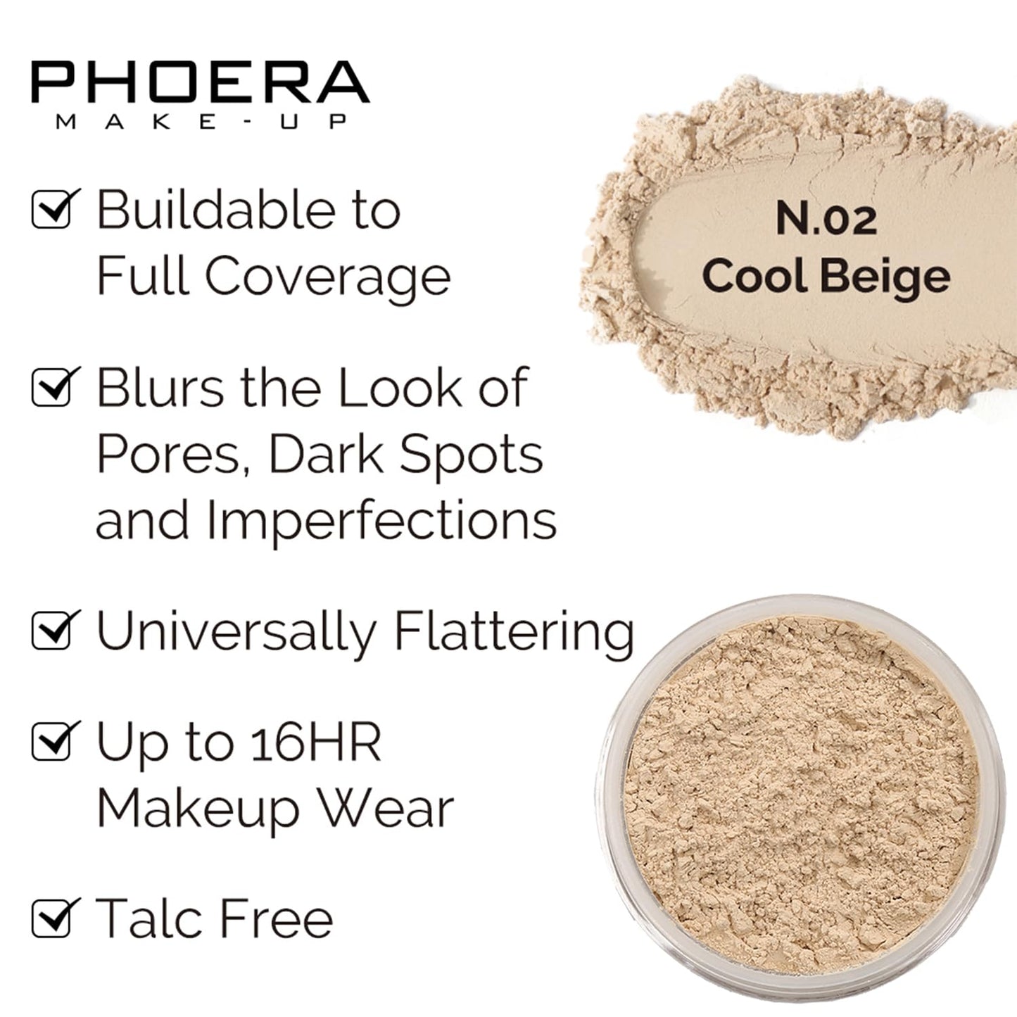 PHOERA Foundation,3 PCS Contour Stick Makeup Kit, Shades with Highlighter Stick, Blush Stick and Bronzer Contour Stick for Sculpt the Cheeks (102+104+Fair-Light Contour/Nude+Buff Beige+#03,#09,#12)