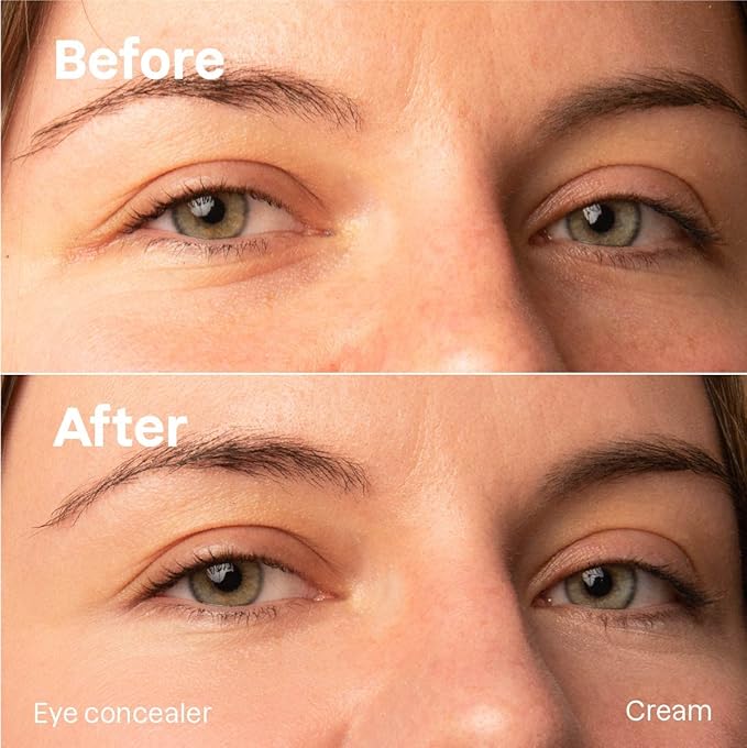 ATTITUDE Oceanly Light Coverage Under Eye Concealer Stick, Titanium Dioxide-Free, EWG Verified, Plastic-Free, Vegan & Cruelty-free Makeup, Cream, 0.2 Ounces