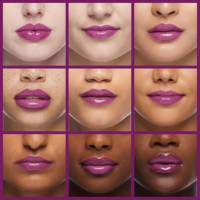 Moisturizing Lip Oil,No-Sticky Lip Gloss Lip Balm Lip Care,Fruit Flavoured Lip Oil For Dry Lip's Moisturizing Hydrating And Nourishing (006#BERRY) 0.2 OZ