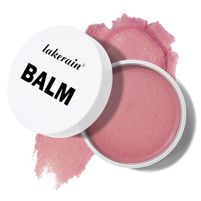 KYDA Miracle Glow Balm, Glow Tinted Blush Balm, Multiuse Face Balm for Cheek Lips Eyes, Hydrating Cream Blush, Blendable Lightweight, Shimmer Blusher, Pink Camellia, 1.76 oz