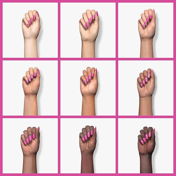 Kiara Sky Long Lasting Nail Dip Powder Pink Tones 1 oz, Razzleberry Smash
