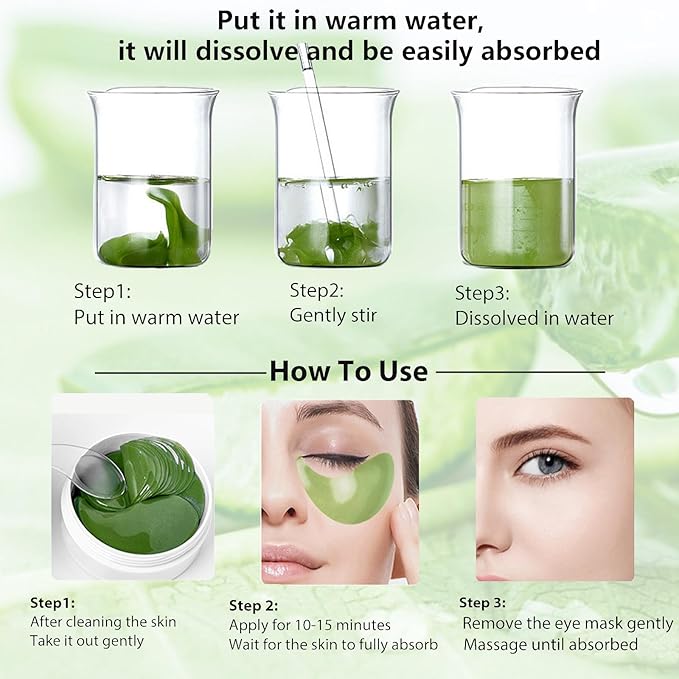 Under Eye Patches For Dark Circles, Aloe Vera Eye Mask For Puffiness, Hydrating Eye Gel Pads For Eye Bags And Wrinkles Under Eye Treatment, Improve And Firm Eye Skin Reduce Fine Lines - 30 Pairs