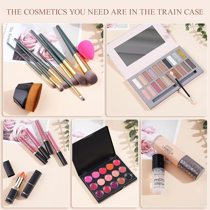 All in One Makeup Kit Makeup Kit for Women Full Kit Makeup Set Multipurpose Bundle Holiday Gift Box Essential Starter Bundle Include Full Makeup Kit for Women (Box2)