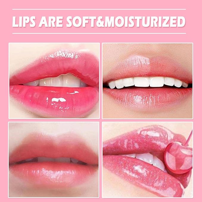 20 Pieces Lip Masks&24K Gold Gel Eye Masks,Crystal Collagen Under Eye Masks,Moisturizing Cherry Lip Patches Skin Care,Reducing Fine Lines & Dark Circle for Puffy Eyes,Birthday for Women