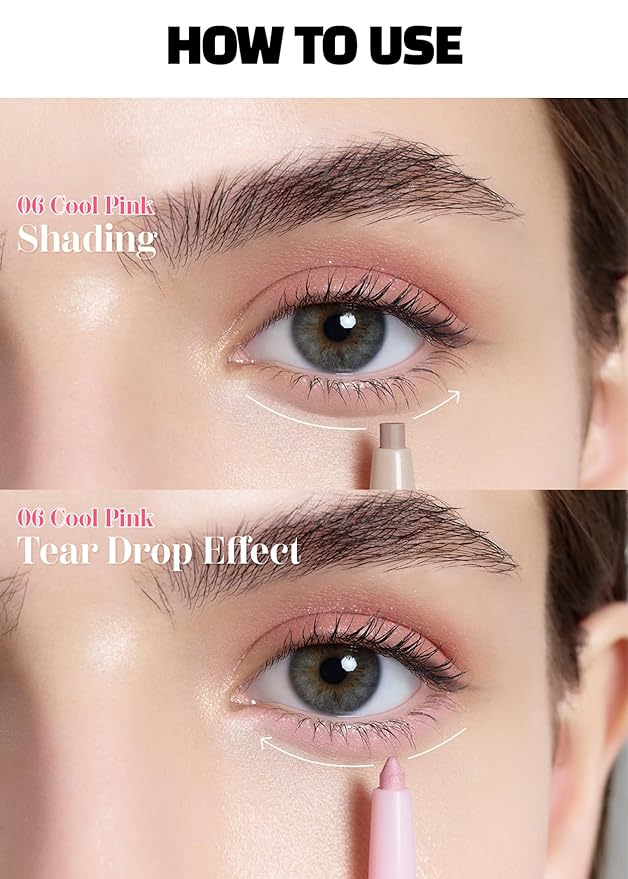 COLORGRAM Under Eye Highlighter Stick 01 Warm Tone | Silky-Smooth Long-Lasting Highlighter & Contouring Stick for Smudge-Proof, Shining Daily Makeup | K-Beauty Face Highlighters & Luminizers