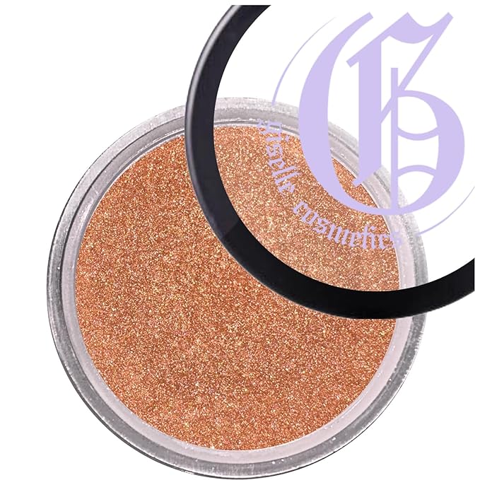 Gold Digger Loose Mineral Bronzer - Natural Face Bronzer Powder, Highlighter Makeup, Contour Powder, Bronzer Blush Palette, Matte Bronzer, Baked Bronzer, Eyeshadow Palette
