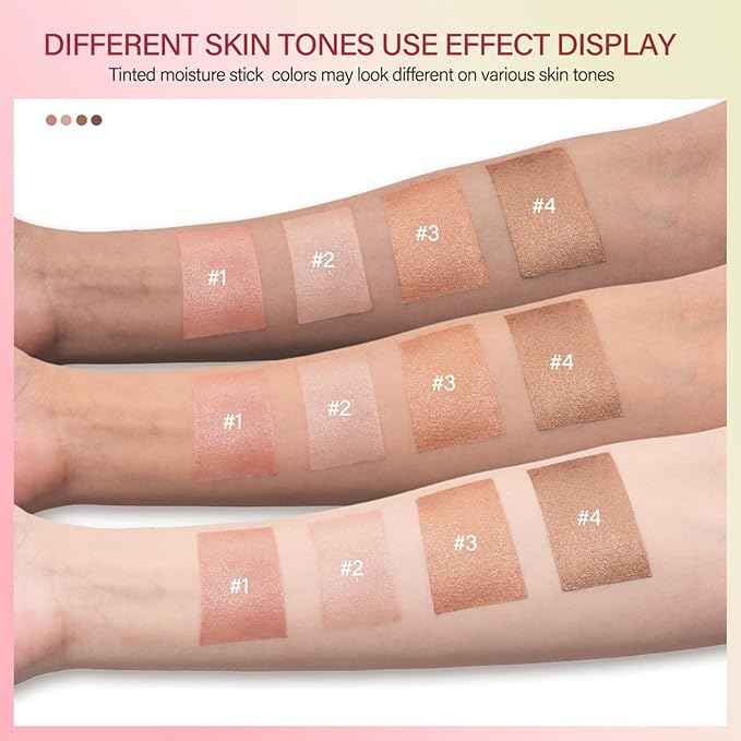 Blush Stick, Cream Blush Stick for Cheeks & Lips, Blendable Long-Lasting Multi-Use Contour Stick & Highlighter Makeup (SOFT GLOW)