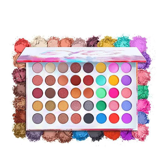 All in One Makeup Kit for Women Full Kit, Kit de Maquillaje para Mujer Included 40 Colors Eyeshadow Palette, Brushes, Mascara, Eyeliner, Lipstick Palette, Contour Stick