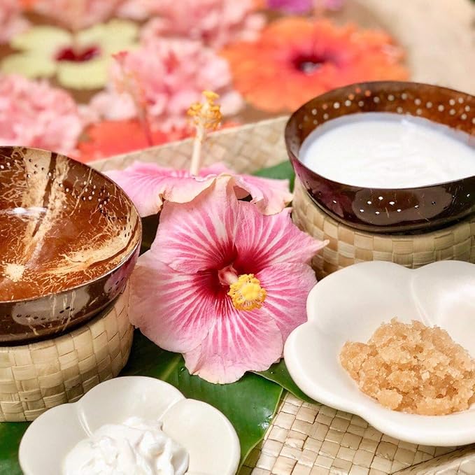 Pure Fiji Spa Gifts for Women and Man - Body Gift Box Include: Sugar Scrub, Bath and Body Oil, Body Butter and Body Lotion, Scent Starfruit