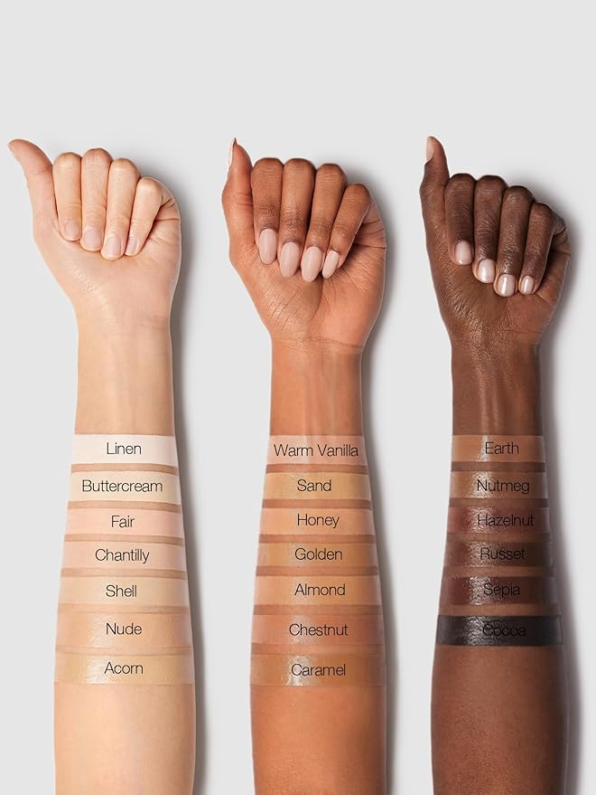 SHEGLAM 12HR Full Coverage Concealer Matte Finish Concealer Stick for Under Eye and Dark Circles - Chestnut