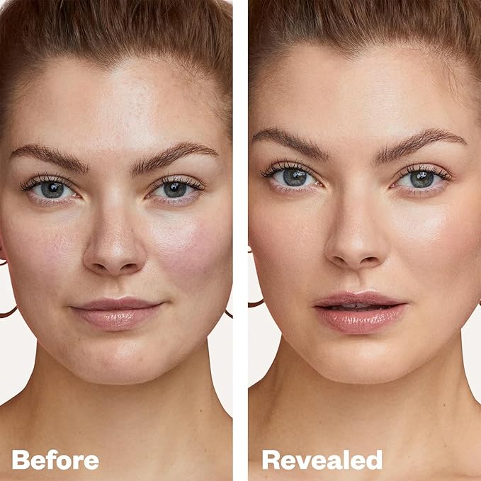 Kosas Revealer Skin-Improving Foundation with SPF 25 Protection - Hydrate, Brighten, Soothe, Plump, Protect Skin - Smoothing Texture, Natural Finish and Clean Formula - Light Medium Neutral Warm 190