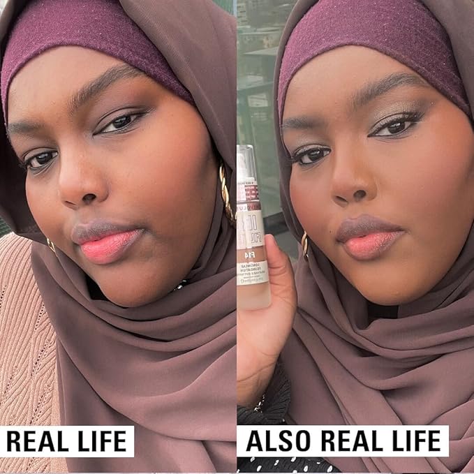 Revolution Beauty, IRL Filter Longwear Foundation, Soft & Breathable Formula, Medium to Full Coverage, Matte Finish, F10, 0.7 Fl. Oz