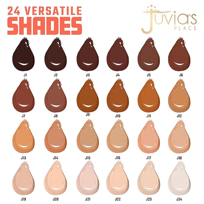 Juvia's Place I Am Magic Liquid Concealer - J21 Light w/Neutral-pink Undertone/0.34 fl oz, Full Coverage Concealer, Makeup Concealer, Hydrating Concealer, Waterproof Concealer, Long Wear Concealer